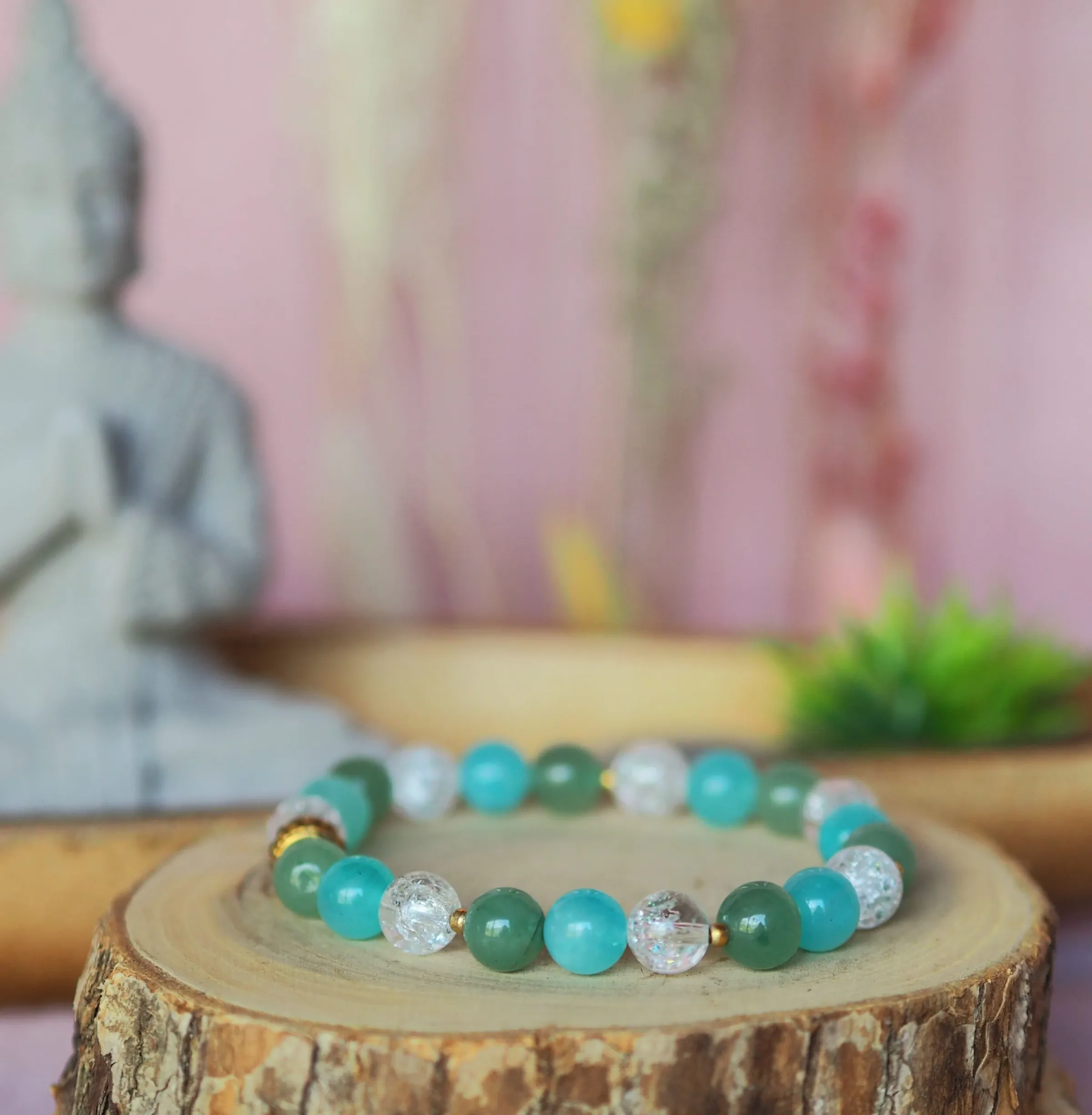 Bracelet « Équilibre & Courage » 8 mm