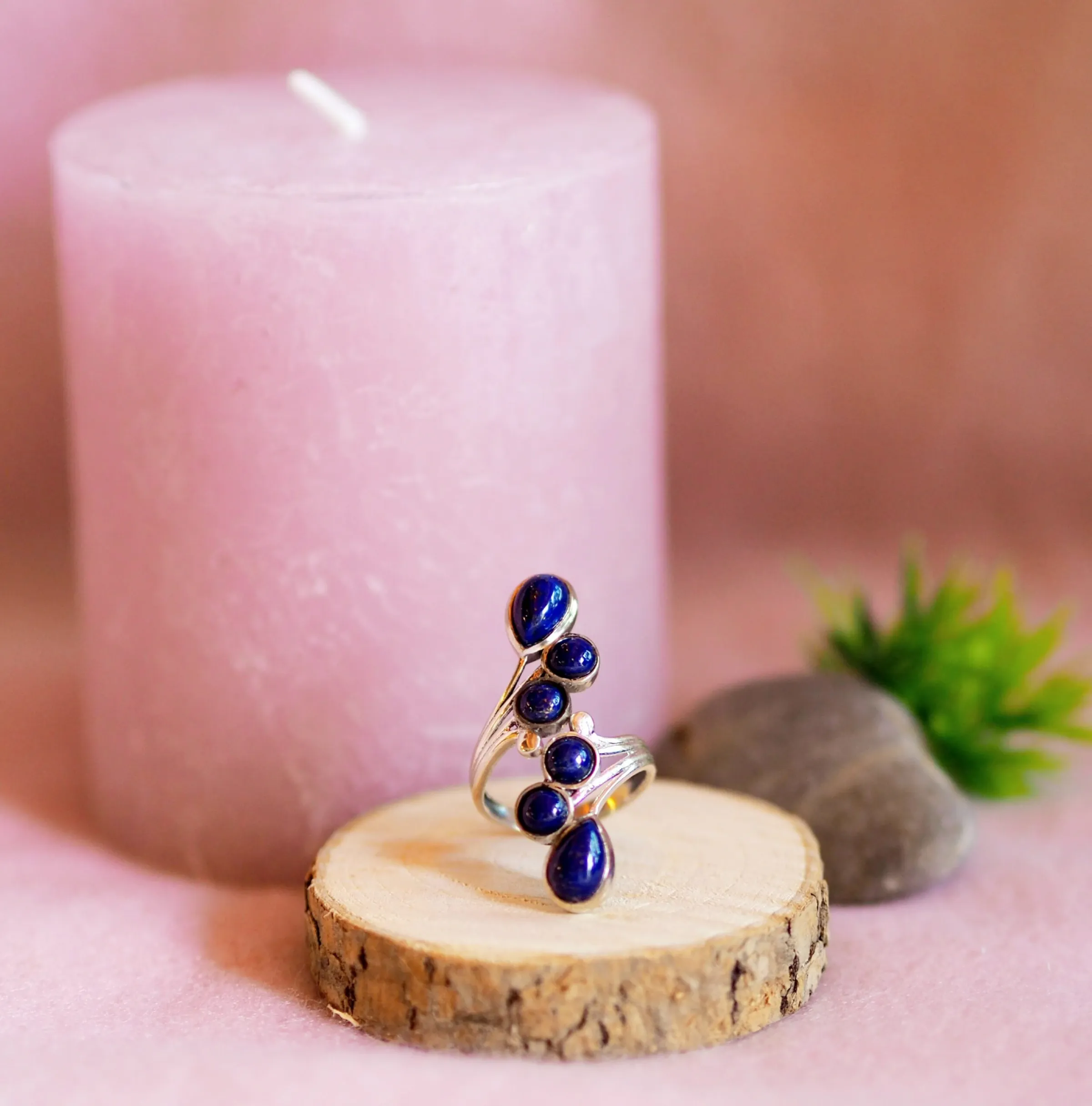 Bague Lapis Lazuli modèle 1
