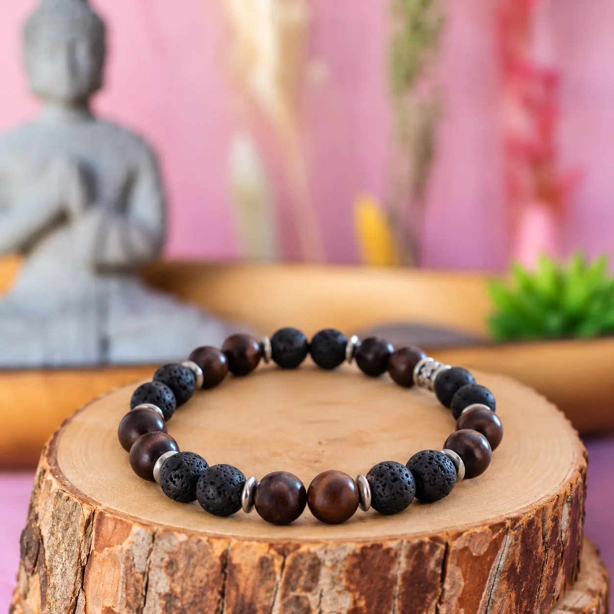 Bracelet « Ancrage & Sérénité » 8 mm