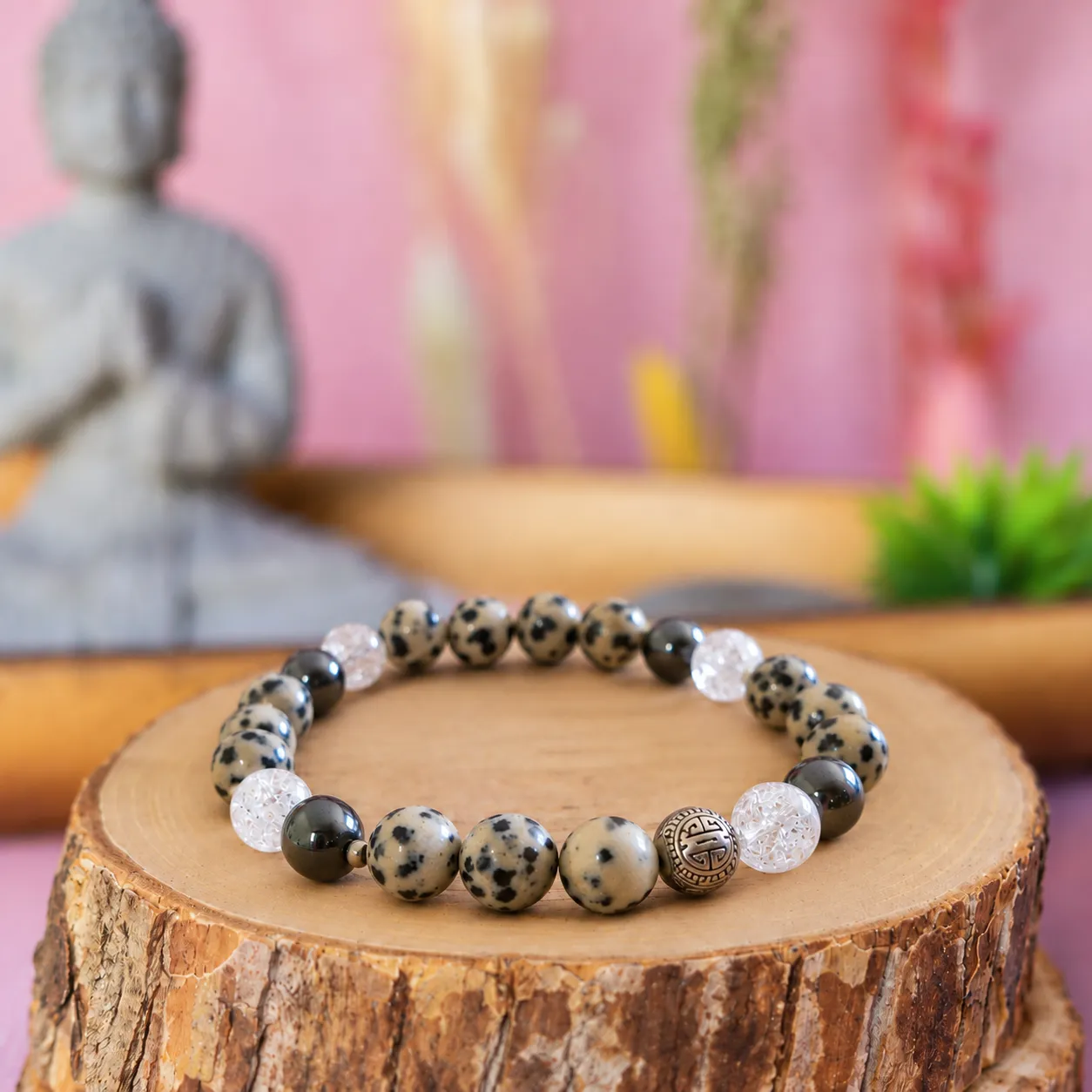Bracelet « Joie et Équilibre » 8 mm