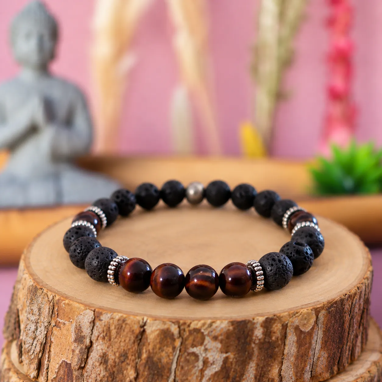 Bracelet « Terre de feu » 8 mm