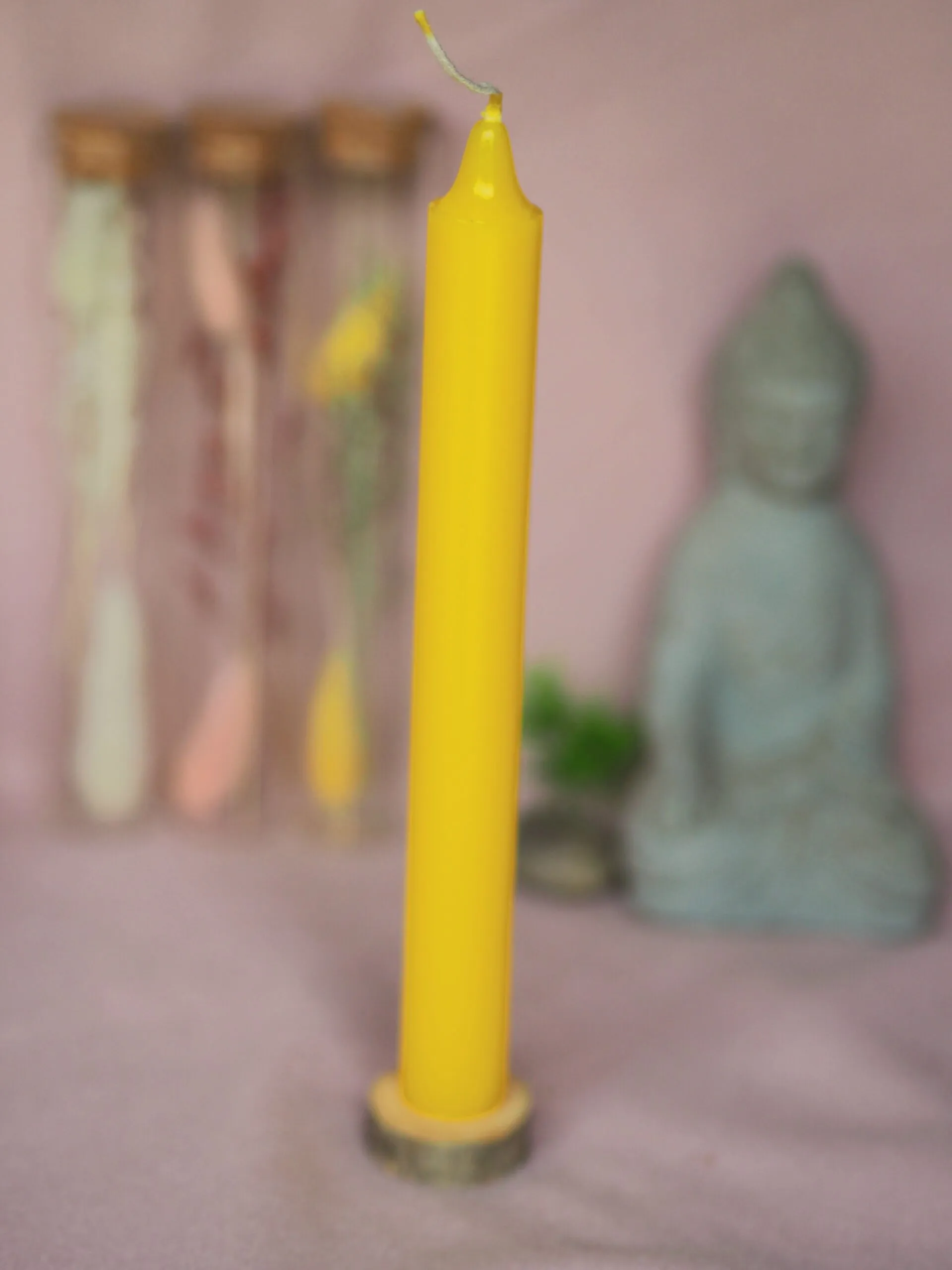 Bougie jaune