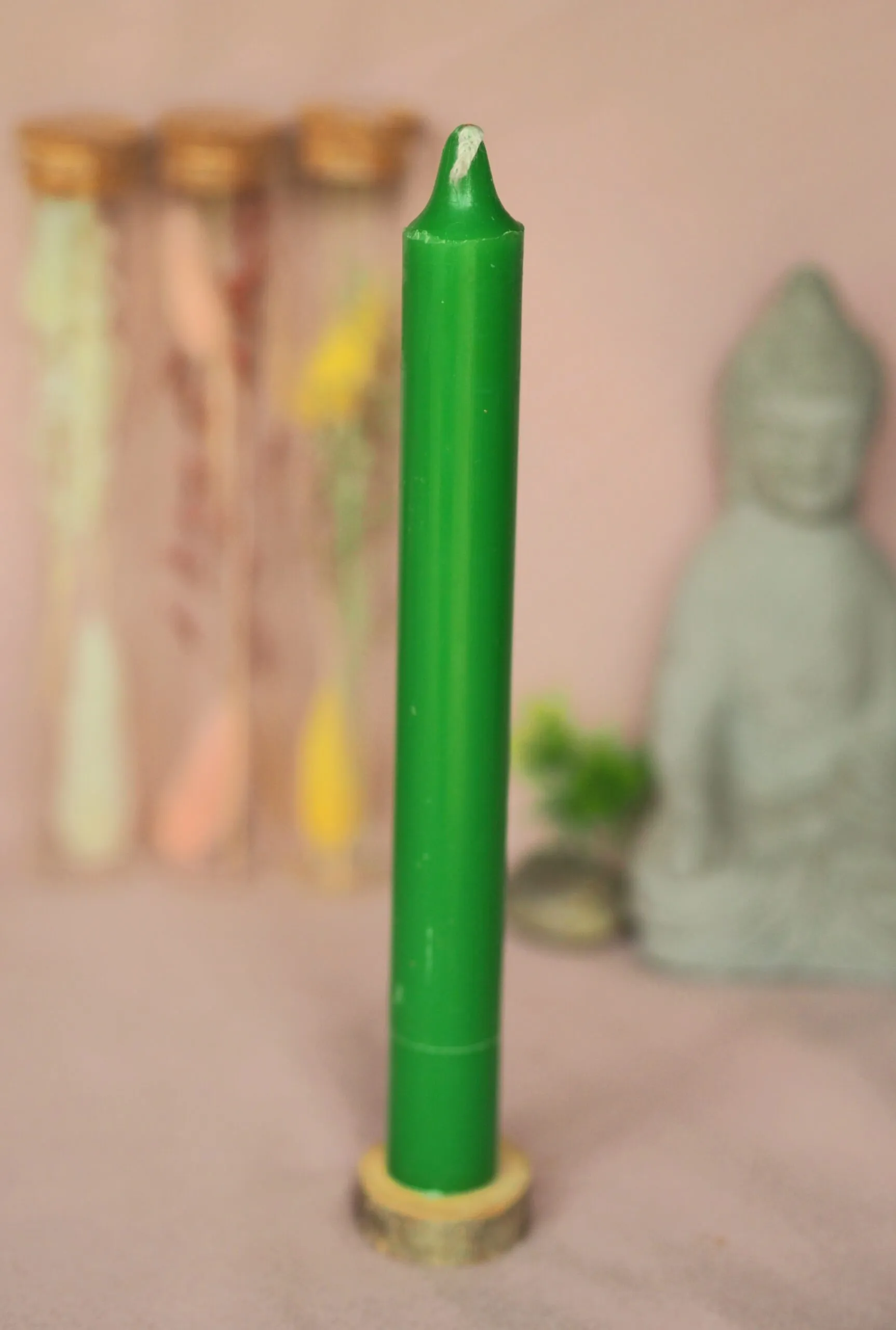 Bougie vert émeraude