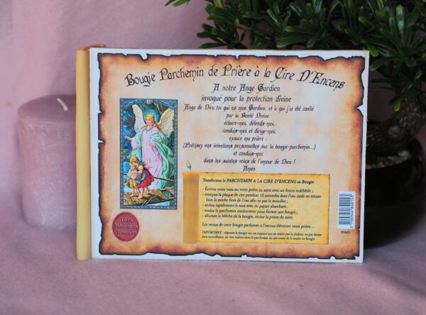 Parchemin de cire Ange gardien